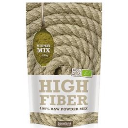 purasana HIGH FIBER Super Mix 100 % Raw Powder 250 Gramm 