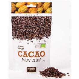 purasana CACAO Raw NIBS 200 Gramm 