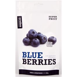 purasana BLUEBERRIES Dried & Sweetened 150 Gramm 
