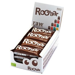 ROO'Bar CACAO - Cashew 100 % RAW Superfood Bar 16 x 50 Gramm