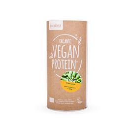 Vegan protein PEA - ERBSEN GOJI - VANILLA Isolate 80% 400 Gramm BIO 
