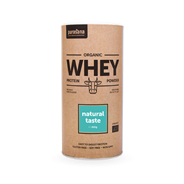 Organic WHEY - MOLKE Protein NATURAL 80 % 400 Gramm BIO 
