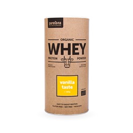Organic WHEY - MOLKE Protein VANILLA 80 % 400 Gramm BIO 