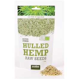 purasana HULLED HEMP Raw Seeds 200 Gramm 