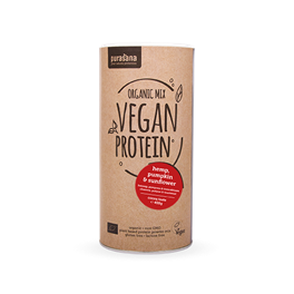 Vegan protein MIX: PUMPKIN SUNFLOWER & HEMP Cocoa - Kakao 58 % 400 Gramm BIO 