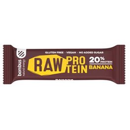 BOMBUS Raw Protein BANANA Bar 20 x 50 Gramm