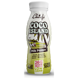 CHIEFS Protein Milk COCO ISLAND&ndash;Kokosnuss-Ananas high Protein low Carb 330 ml &Ouml;sterreich
