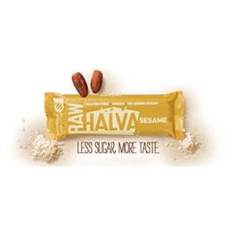 BOMBUS Raw HALVA SESAME Bar 50 Gramm