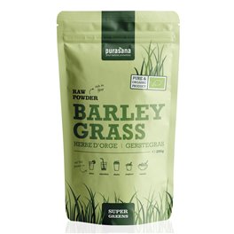 purasana GREENS BARLEY GRASS / GERSTENGRAS Raw Powder 200 Gramm 