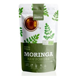 purasana MORINGA Raw Powder 200 Gramm 